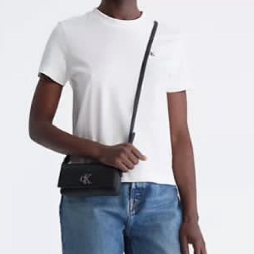 NWT Calvin Klein monogram crossbody bag